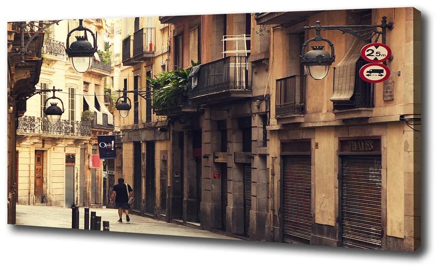Tablou pe pânză canvas Străzile din barcelona