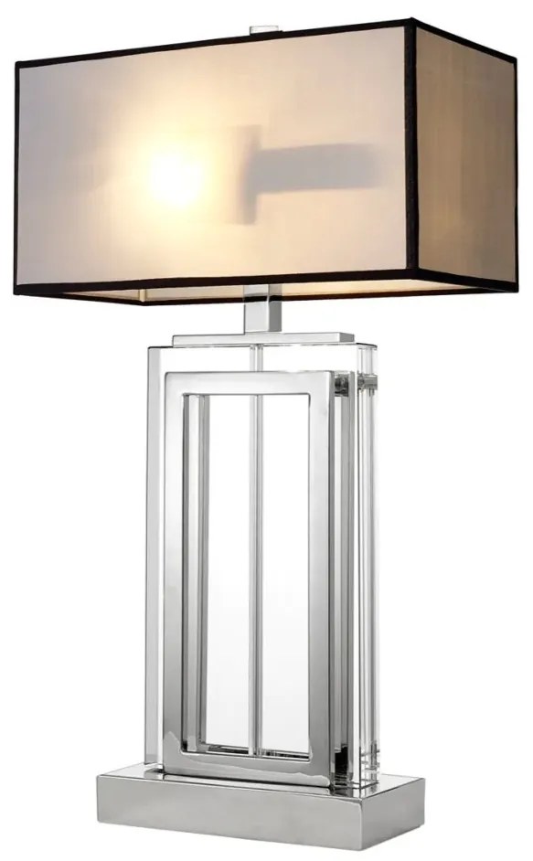 Veioza, lampa de masa LUX, finisaj nickel, Arlington 105862 HZ