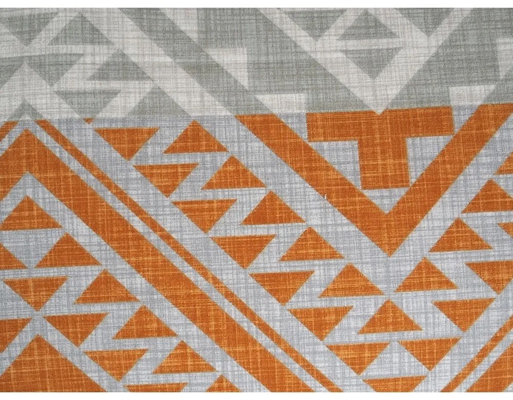 B.E.S. Petrovice Lenjerie de pat din flanel EtnicTerra, 140 x 200 cm, 70 x 90 cm