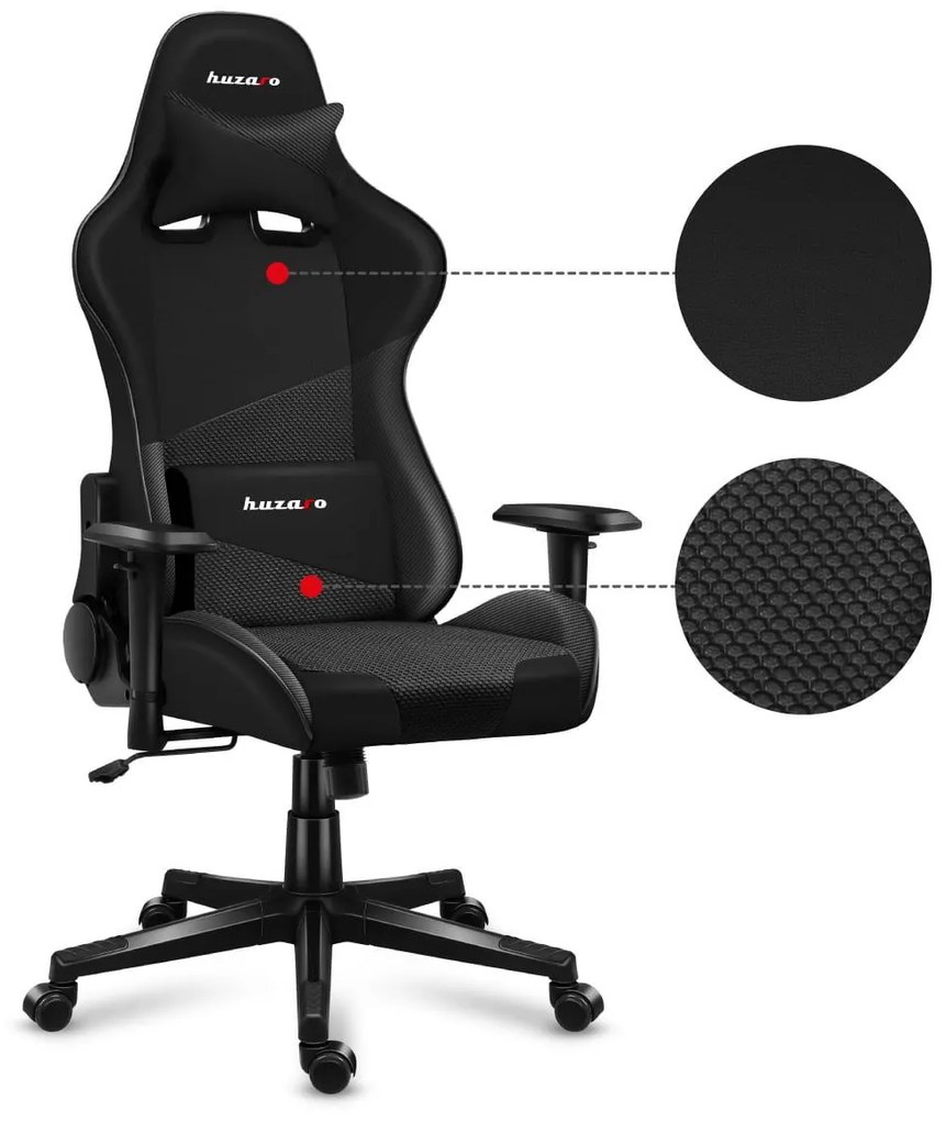 Fotoliu gaming Fusion 6.2 (negru + carbon). 1087483