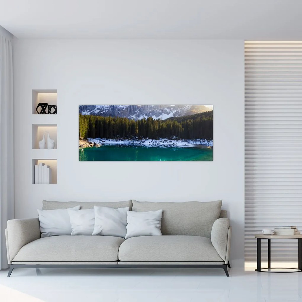 Tablou - Lacul Karersee (120x50 cm)