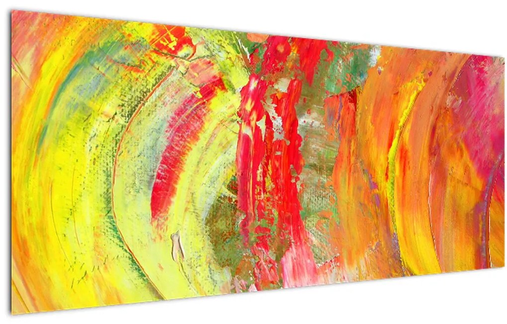 Tablou cu abstracție- pictura (120x50 cm), în 40 de alte dimensiuni noi