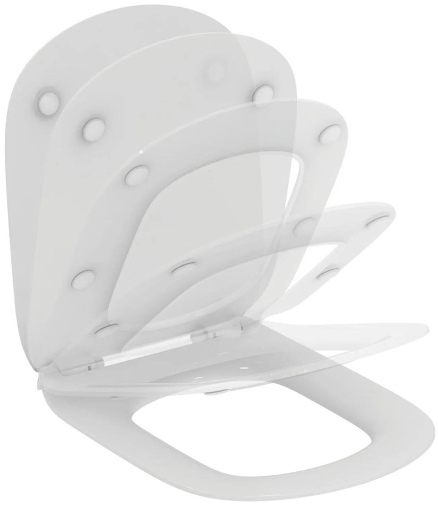 Ideal Standard Tesi capac wc închidere lentă alb T352701
