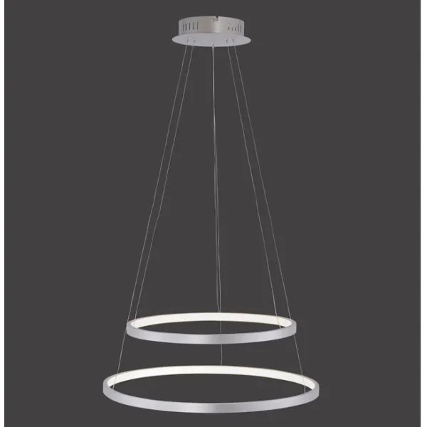 Leuchten Direkt 11525-21 - Pendul LED CIRCLE pe cablu, LED/15W/230V + LED/25W