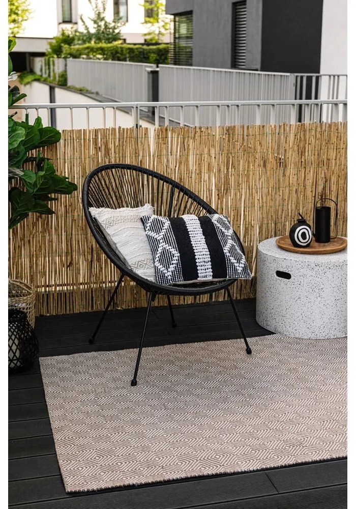 Pernă pentru exterior din plastic reciclat Green Decore Lagos, 45 x 45 cm