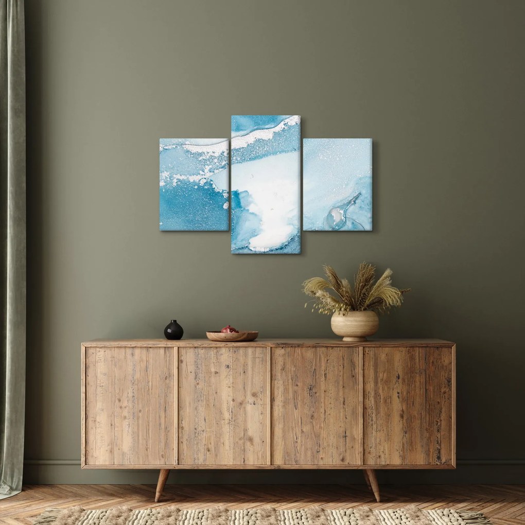 Tablou - Decor albastru (90x60 cm)