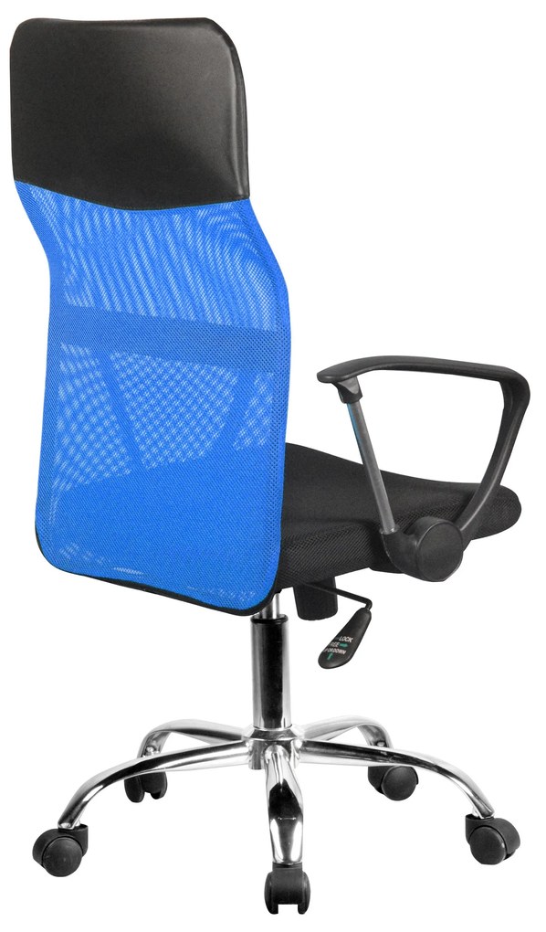 Scaun de birou Faelan (albastru). Promo -23%. 1069593