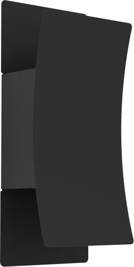 Eglo 902021 - Aplica de perete LED pentru exterior VERDOLINO, 2xLED/4W/230V, IP44, negru