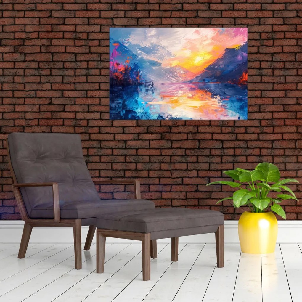 Tablou - Pictura peisajului (90x60 cm)