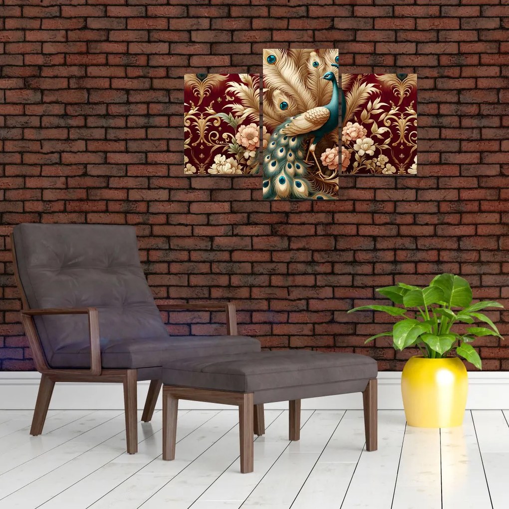 Tablou – Păun elegant (90x60 cm)