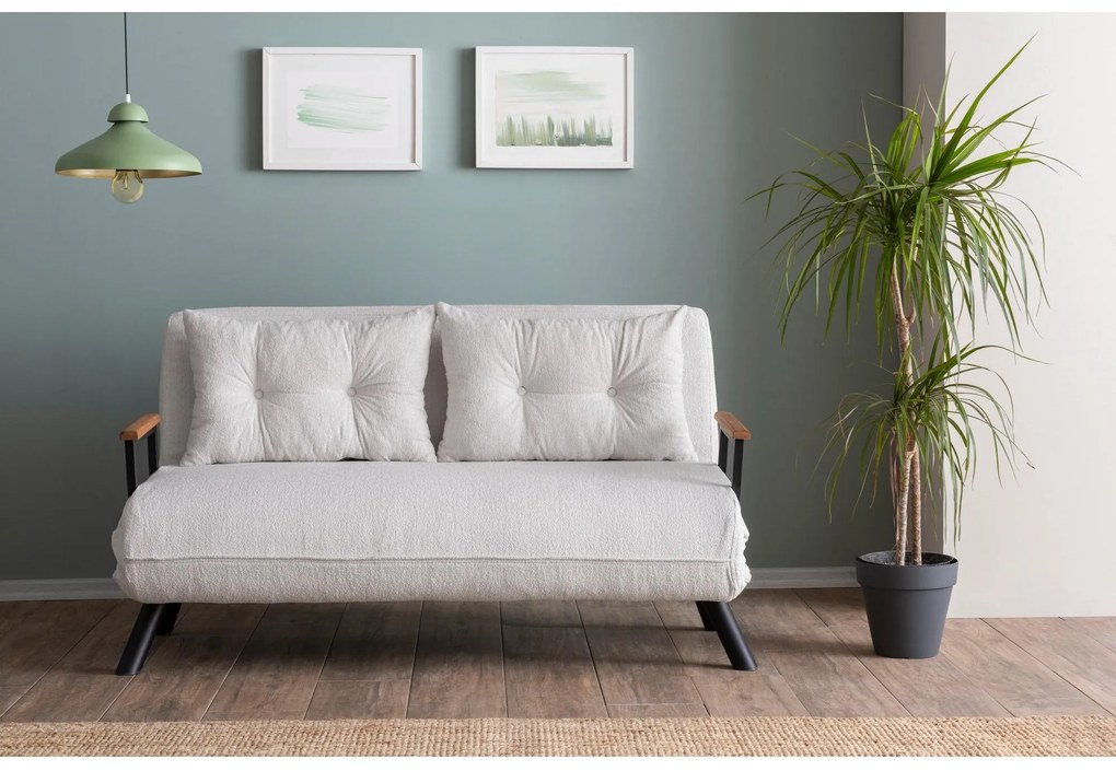 Canapea futon Sandy (alb). 1101768