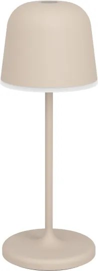 Eglo 901881 - Lampă de masă LED reîncărcabilă, dimmabilă, pentru exterior MANNERA-S LED/1,8W/5V IP54, crem