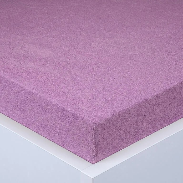 Cearşaf cu elastic frotir EXCLUSIVE violet 160 x 200 cm