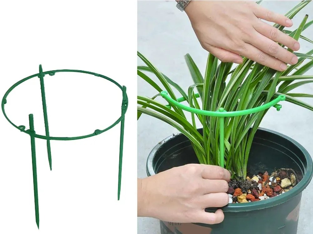Suport circular pentru plante în ghiveci - 3 inele