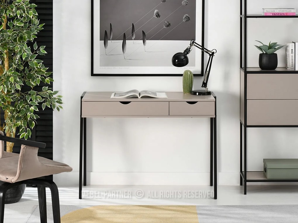 Masă PC Land (bej + negru). Promo -10%. 1109774