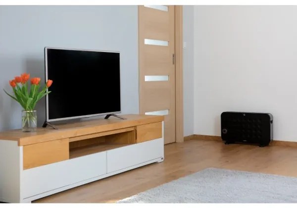 Convector electric Sencor 750/1250/2000W/230V termostat IP24 negru