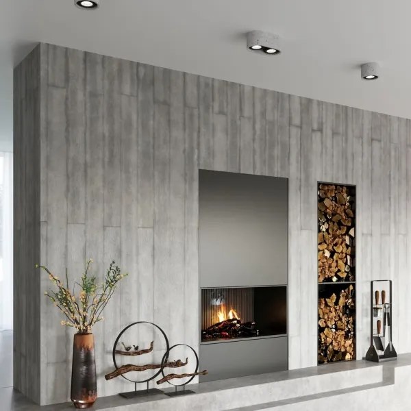 Plafonieră BASIC AR111 2xGU10/40W/230V beton