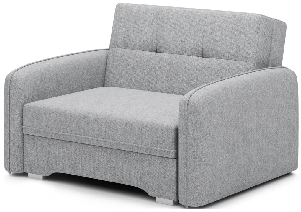 fotoliu extensibil LAINE, gri deschis