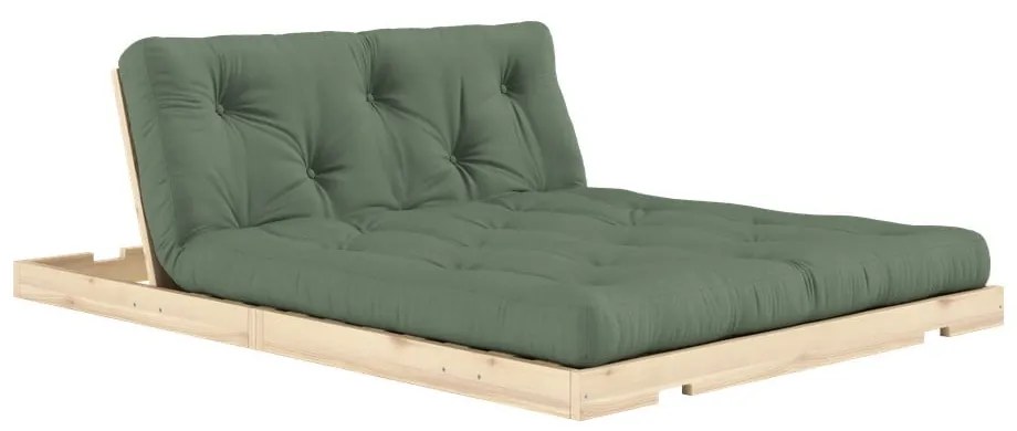 Canapea verde extensibilă 145 cm Flip – Karup Design