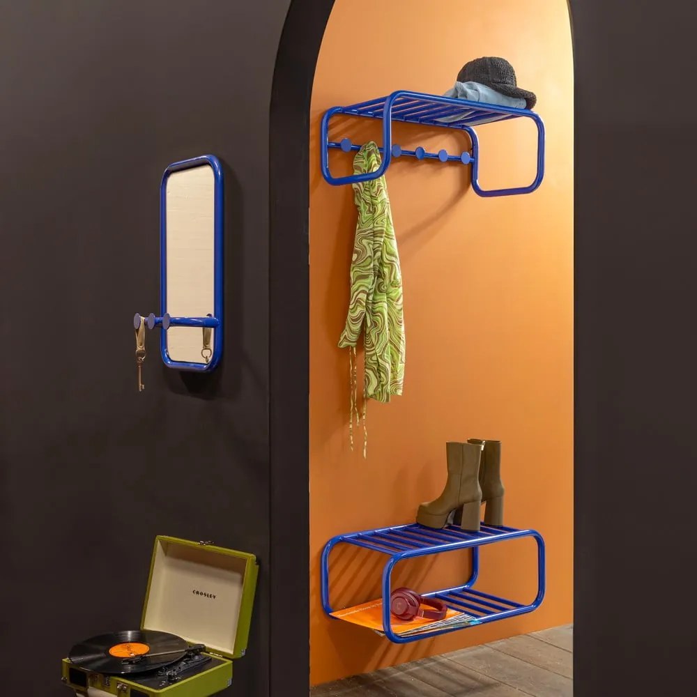 Pantofar albastru suspendat din metal 72x28x35 cm Retro – Spinder Design
