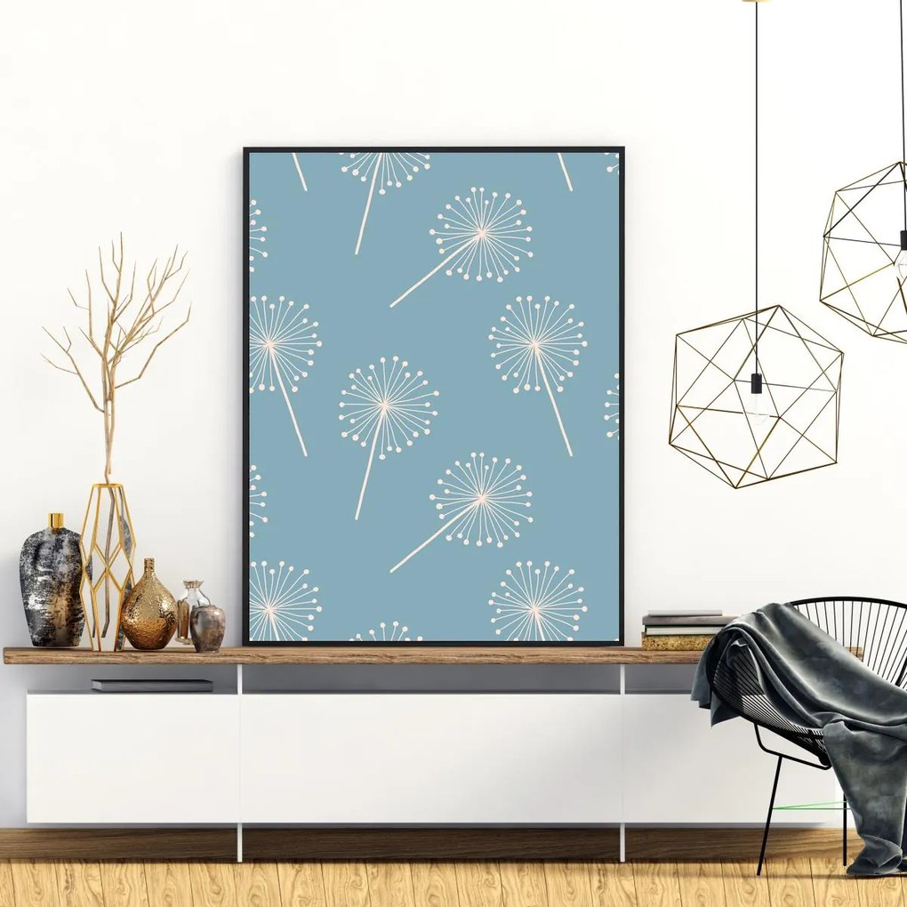 Poster - Fulgi de păpădii (A4)