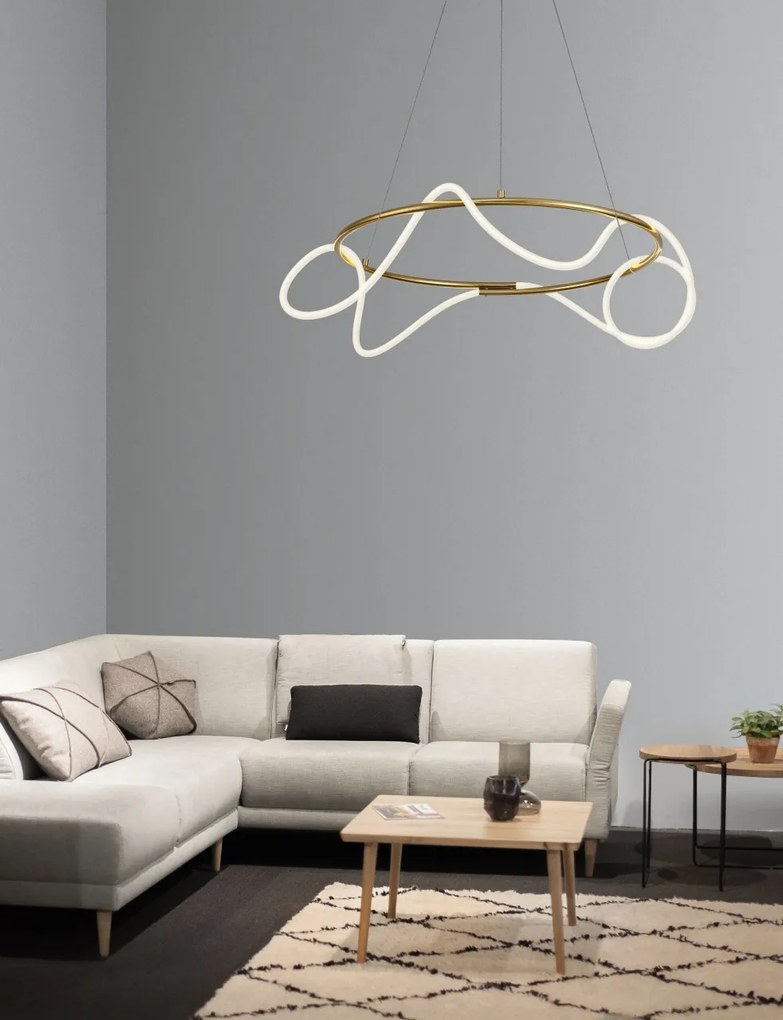 Lustra LED dimabila, design deosebit TIRIAC
