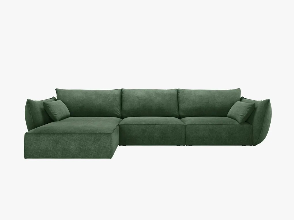 Coltar 4 locuri Kaelle chenille L308 cm
