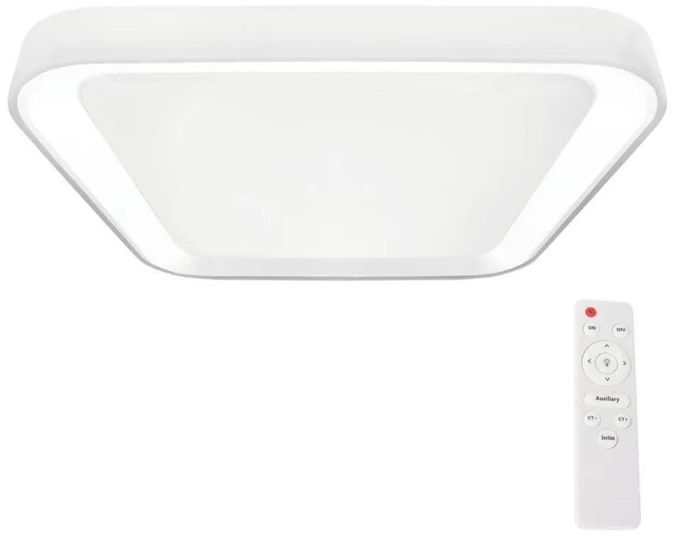 LED Plafonieră dimabilă QUADRO LED/66W/230V 3000-6000K alb + DO
