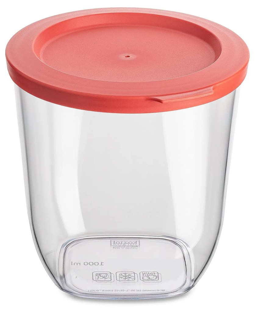 Recipient din plastic CONNECT pentru alimente vrac, ermetic, 1000 ml, KOZIOL