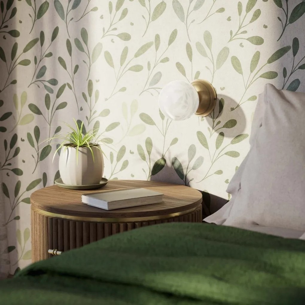 Aplica din alama stil modern Art Deco Incanto