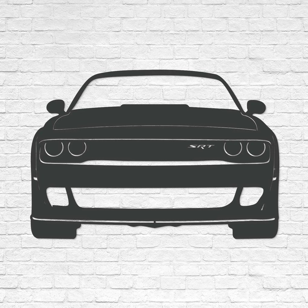 DUBLEZ | Tablou 3D din lemn - Dodge Challenger SRT