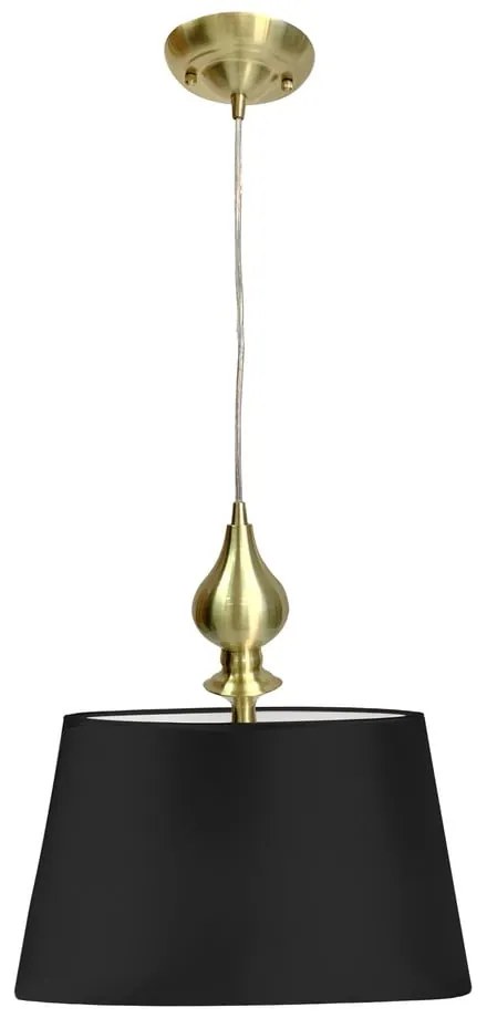 Lustră negru/auriu ø 35 cm Prima Gold – Candellux Lighting