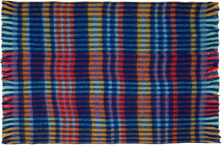 Pătură din amestesc de lână 140x200 cm Loom – Hübsch