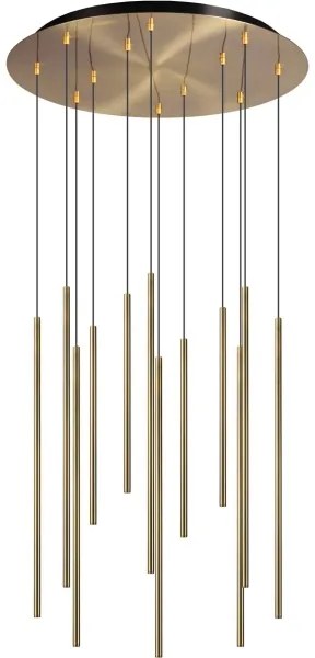 Lustră LED pe cablu Ideal Lux FILO LED/25W/230V alamă