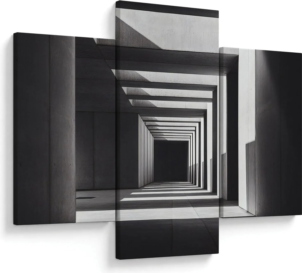 Tablou - Tunel Pătrat (90x60 cm)