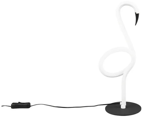 Veioză albă LED (înălțime 35 cm) Ingo – Trio