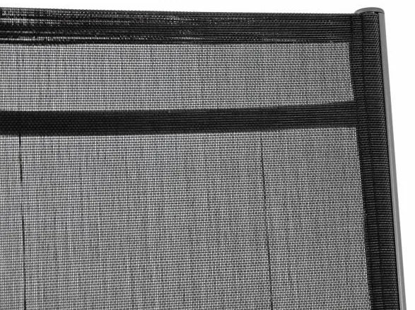 Șezlong pliabil din aluminiu de grădină cu suport pentru picioare RELAX - antra