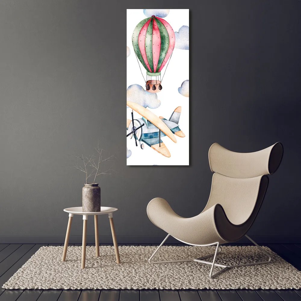 Print pe canvas Baloane și avioane