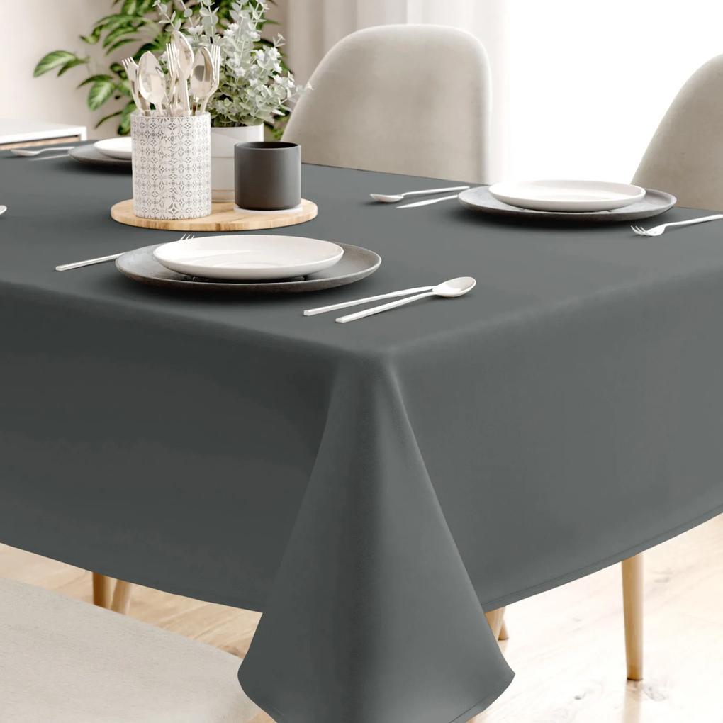 Goldea față de masă decorativă loneta - antracit 80 x 80 cm