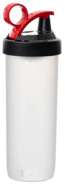 Sticla pentru apa Hermia 503HRN1165, 740 ml, Fara BPA, Plastic, Alb/Rosu