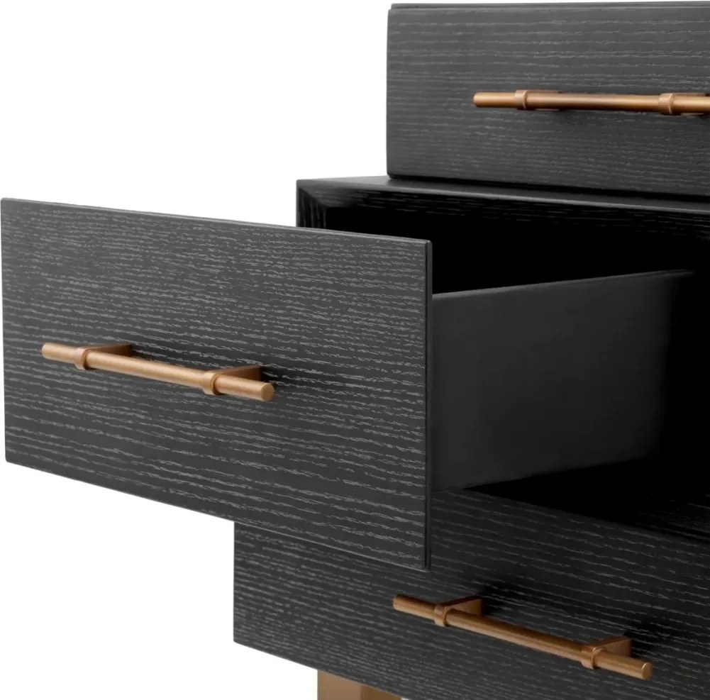 Noptiera design LUX, Furnir de stejar, Evendale, 119389 HZ