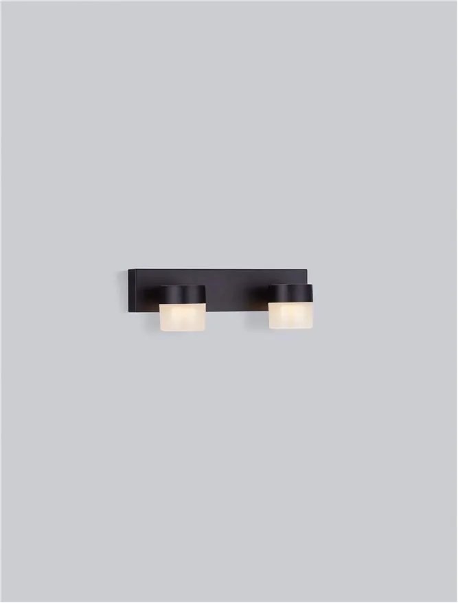 Aplica de perete baie cu 2 surse de lumina LED TEKO
