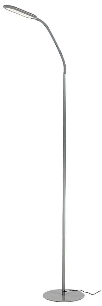 Lampa LED de podea stil minimalist Adelmo gri