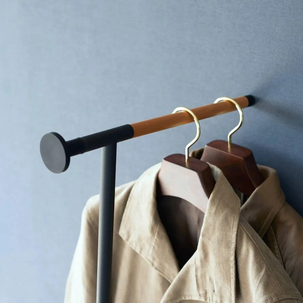 Cuier de perete negru din metal 38,5 cm Tower – YAMAZAKI