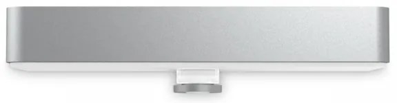 Aplică LED solară cu senzor Steinel 052652 XSolar LED/1,5W 2x2000mAh IP44 argintiu