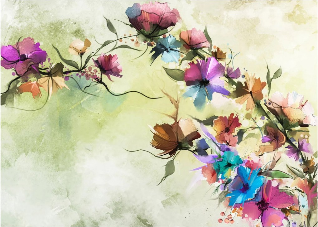 Tablou - Pictua cu flori (70x50 cm)