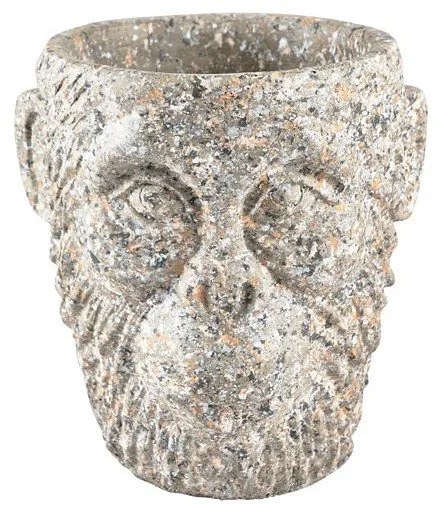 Ghiveci din ciment Villa Collection Calbe, înălțime 22,5 cm