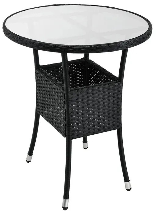 Jusky Set balcon Bayamo - perne negre + gri