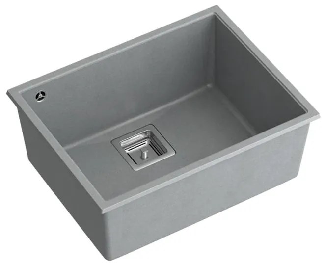 Chiuveta din granit DAVID 50 gri metalic