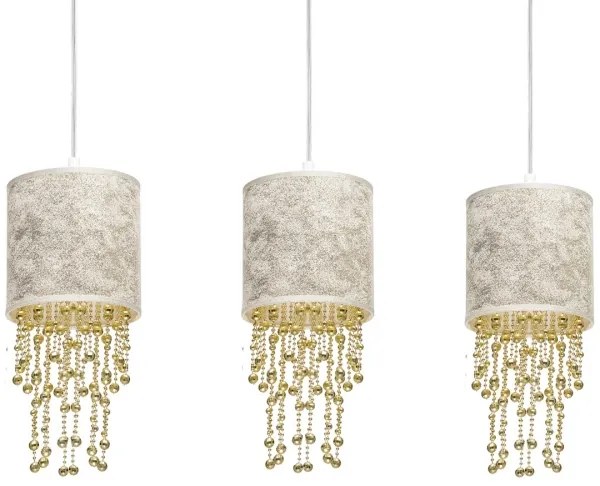 Lustră pe cablu ALMERIA 3xE27/60W/230V